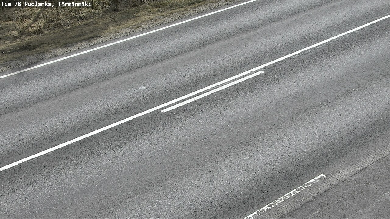 Weather Camera Image Väg 78 Puolango, Törmänmaki, Puolanka, Kainuu