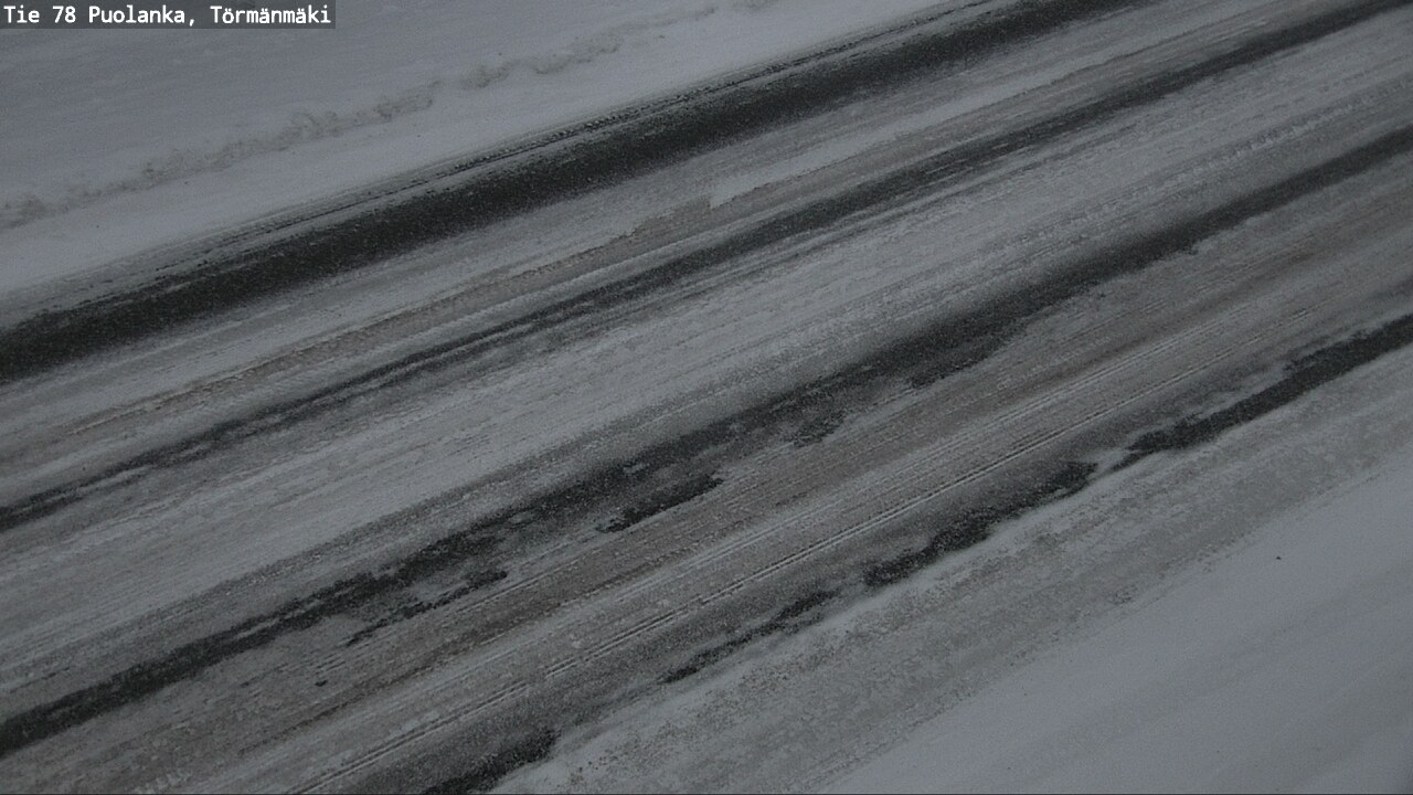 Weather Camera Image Väg 78 Puolango, Törmänmaki, Puolanka, Kainuu