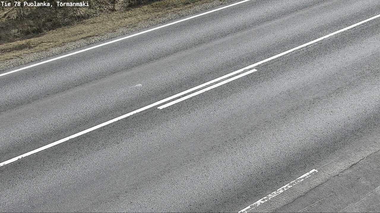 Weather Camera Image Väg 78 Puolango, Törmänmaki, Puolanka, Kainuu