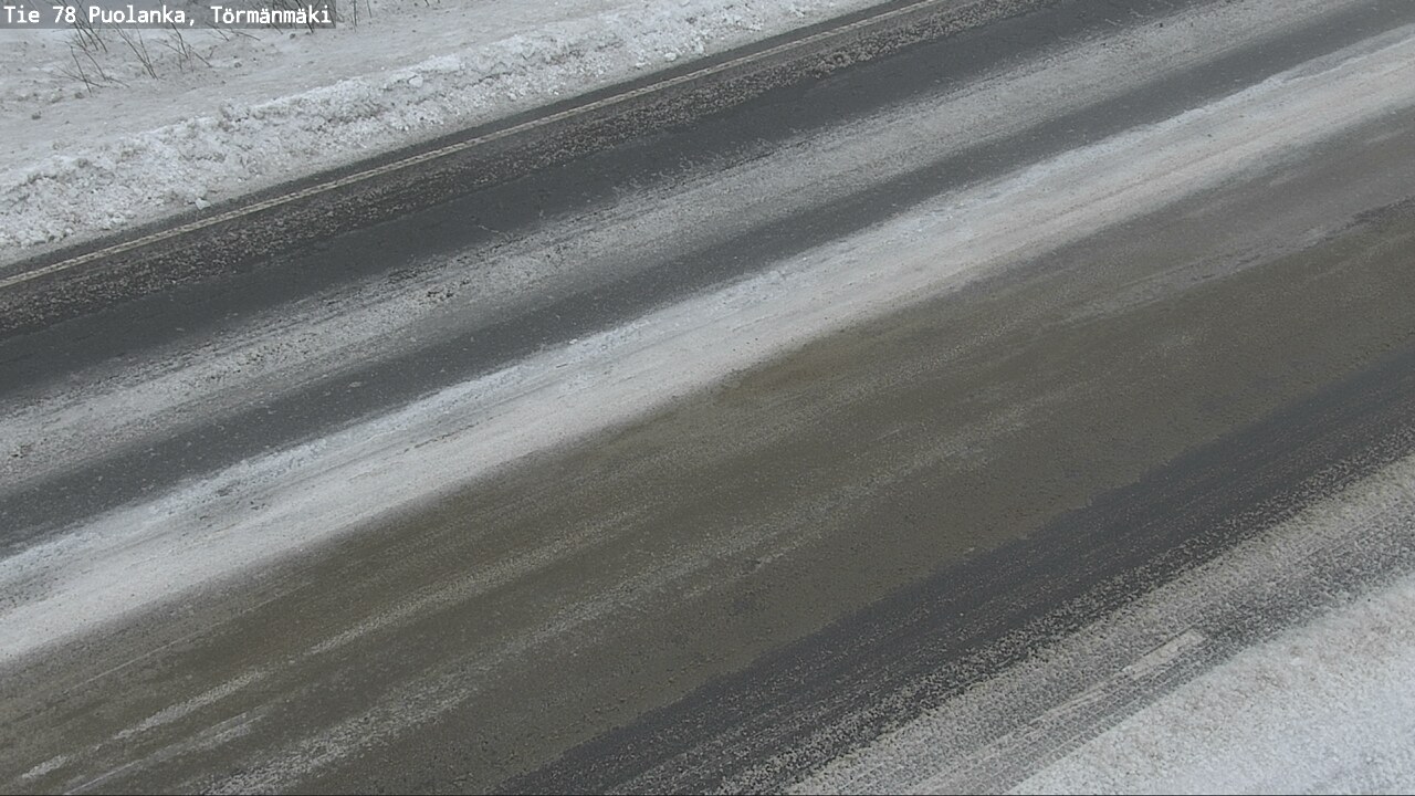 Weather Camera Image Road 78 Puolanka, Törmänmäki, Puolanka, Kainuu