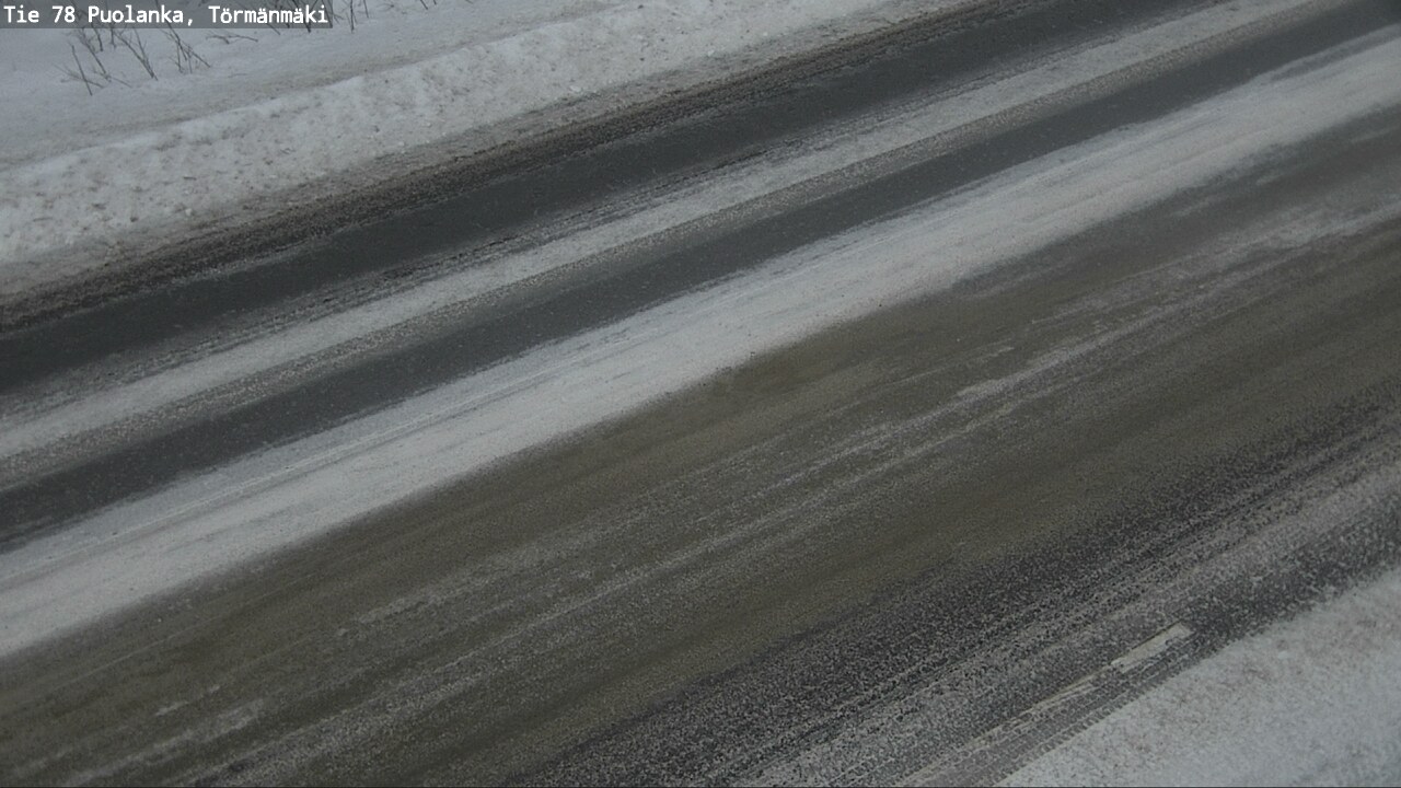Weather Camera Image Road 78 Puolanka, Törmänmäki, Puolanka, Kainuu