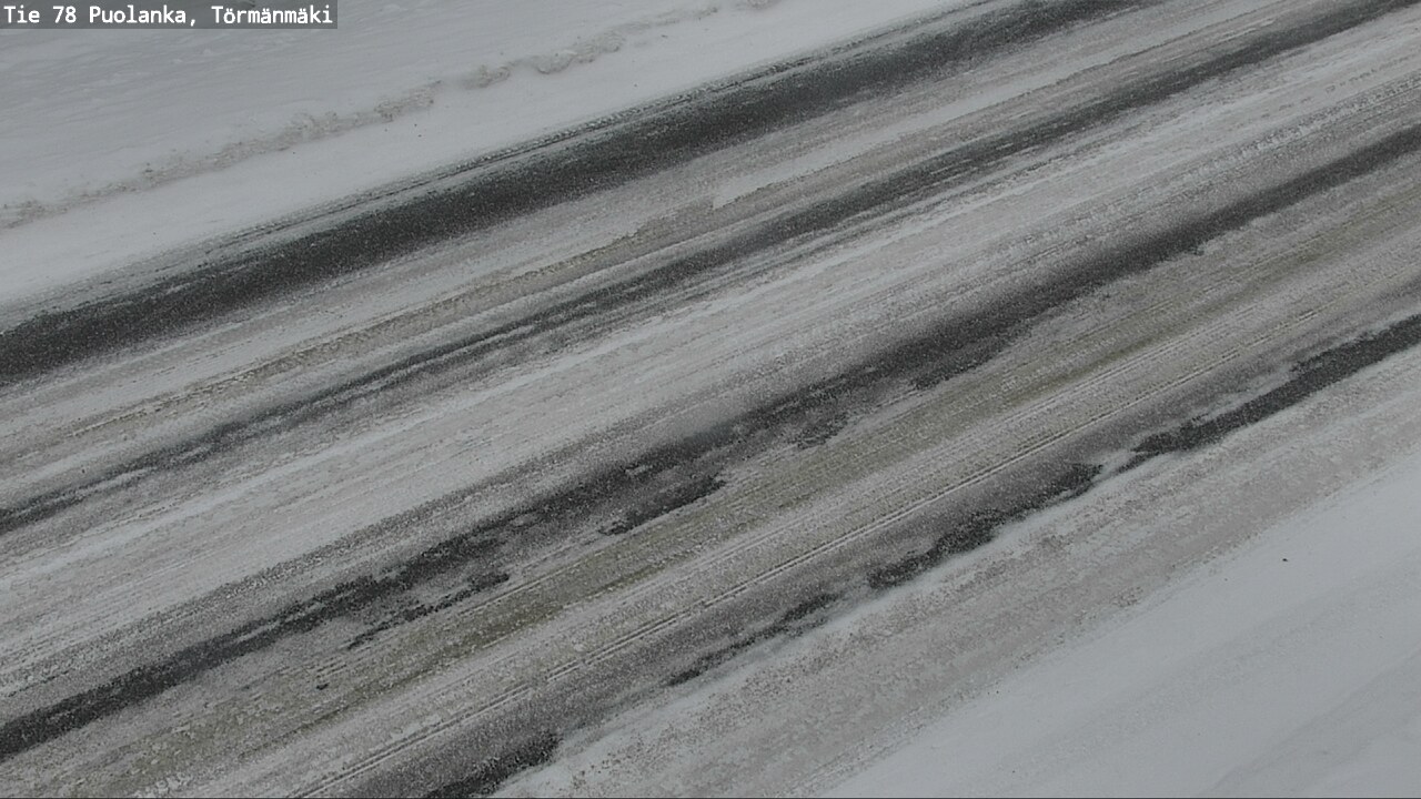 Weather Camera Image Väg 78 Puolango, Törmänmaki, Puolanka, Kainuu