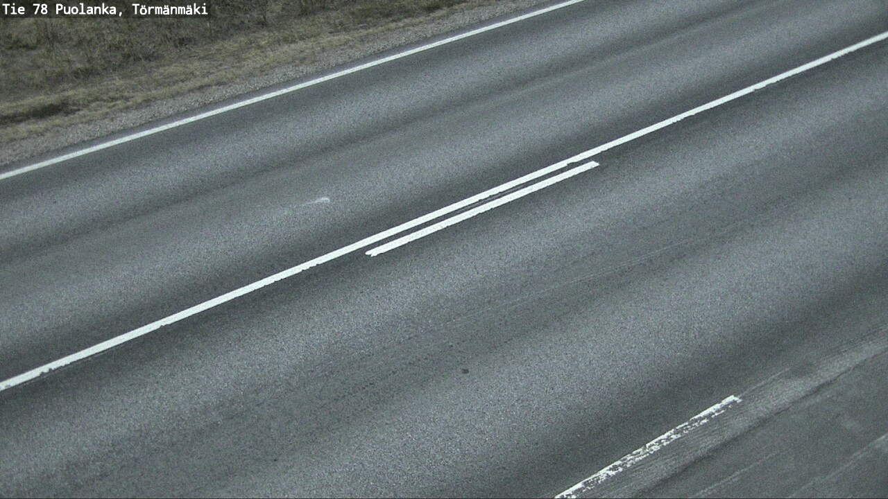 Weather Camera Image Road 78 Puolanka, Törmänmäki, Puolanka, Kainuu