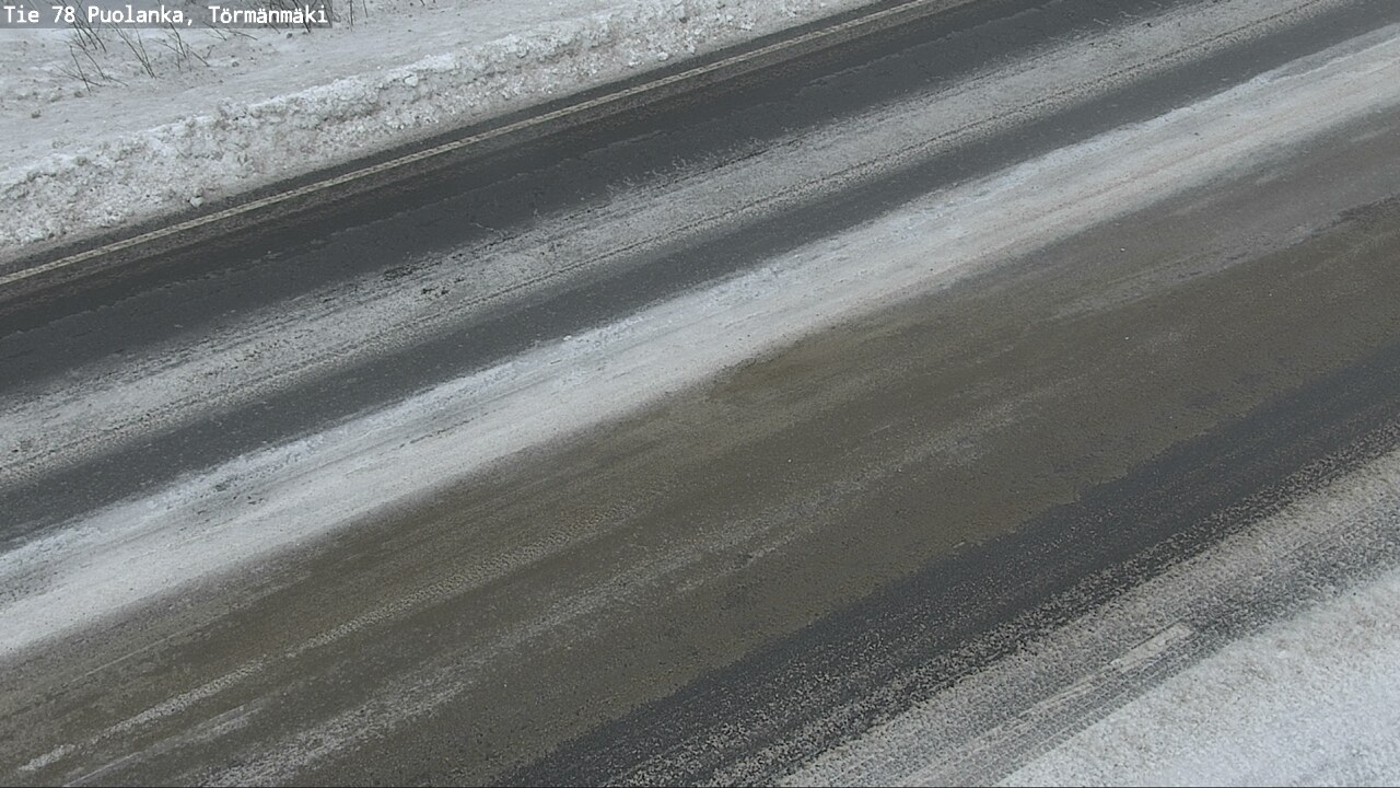 Weather Camera Image Road 78 Puolanka, Törmänmäki, Puolanka, Kainuu