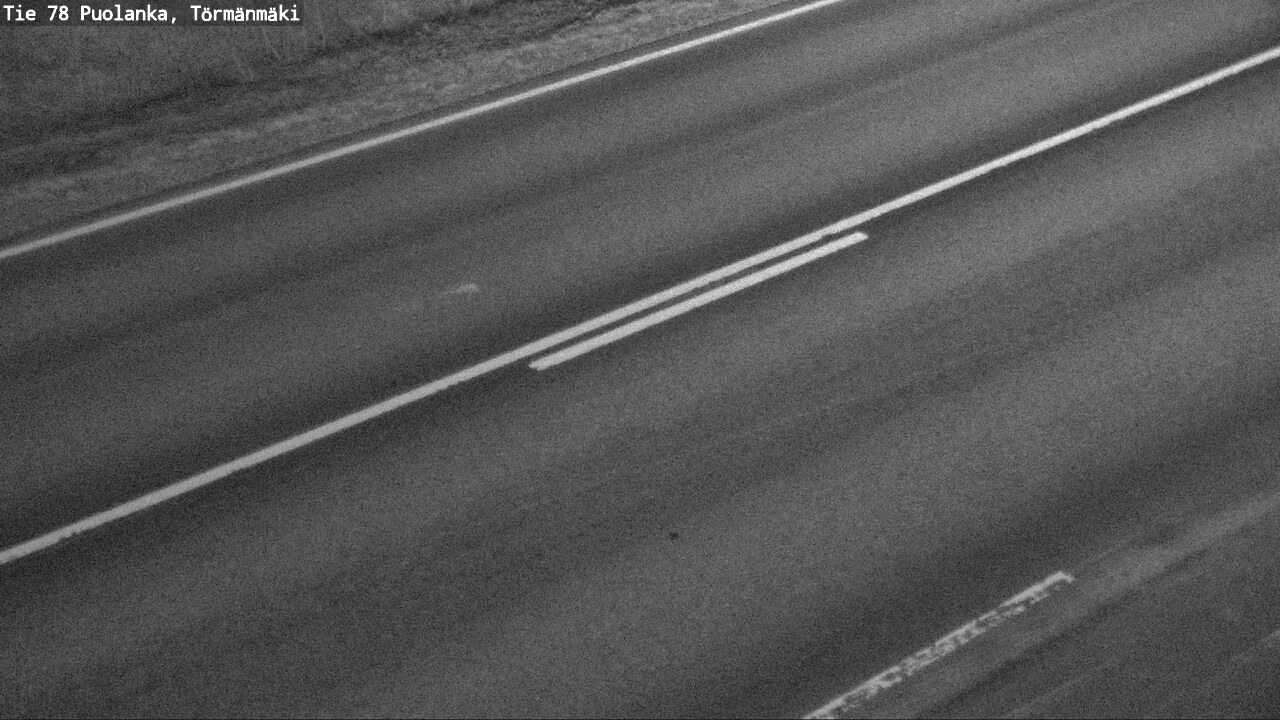 Weather Camera Image Road 78 Puolanka, Törmänmäki, Puolanka, Kainuu
