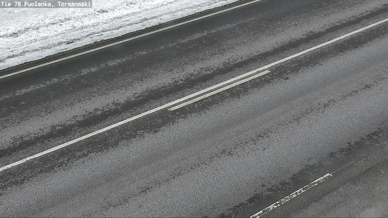 Weather Camera Image Road 78 Puolanka, Törmänmäki, Puolanka, Kainuu