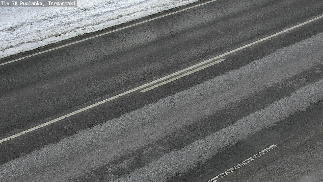 Weather Camera Image Road 78 Puolanka, Törmänmäki, Puolanka, Kainuu