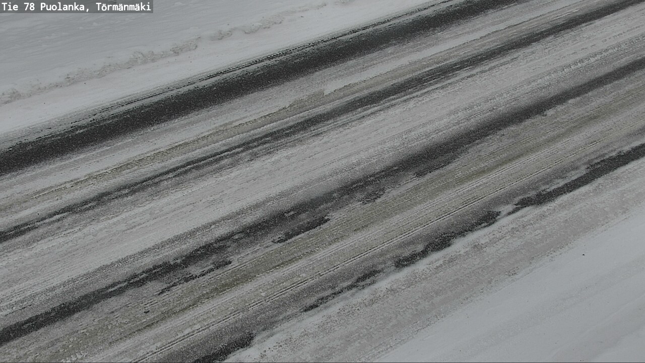 Weather Camera Image Väg 78 Puolango, Törmänmaki, Puolanka, Kainuu