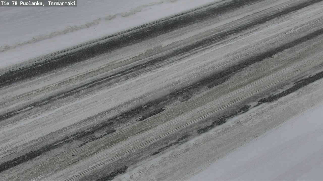 Weather Camera Image Väg 78 Puolango, Törmänmaki, Puolanka, Kainuu