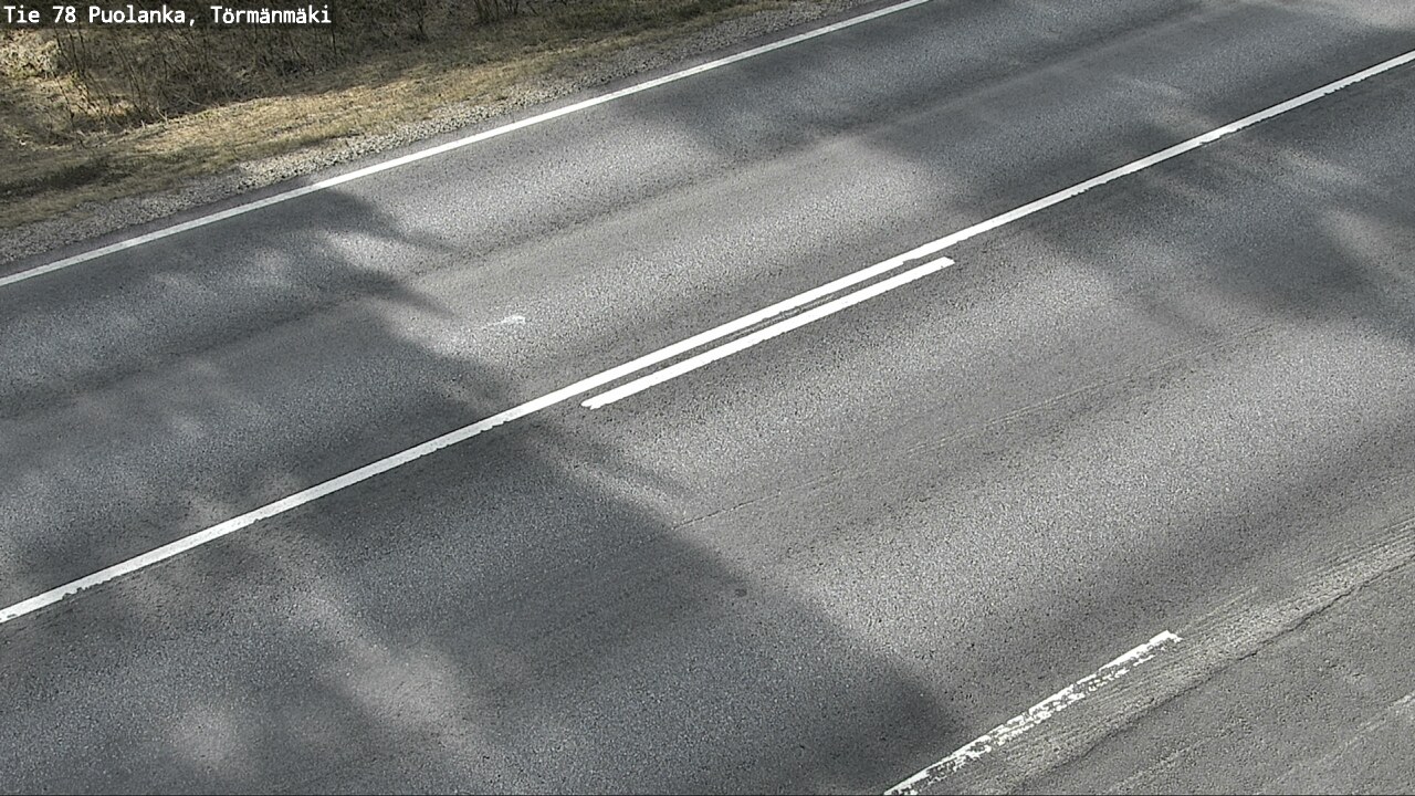 Weather Camera Image Väg 78 Puolango, Törmänmaki, Puolanka, Kainuu