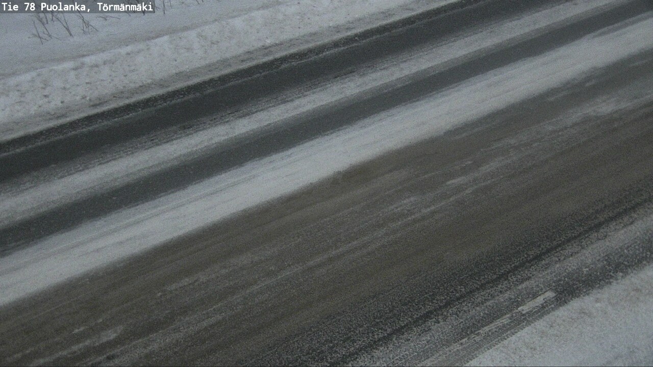 Weather Camera Image Road 78 Puolanka, Törmänmäki, Puolanka, Kainuu