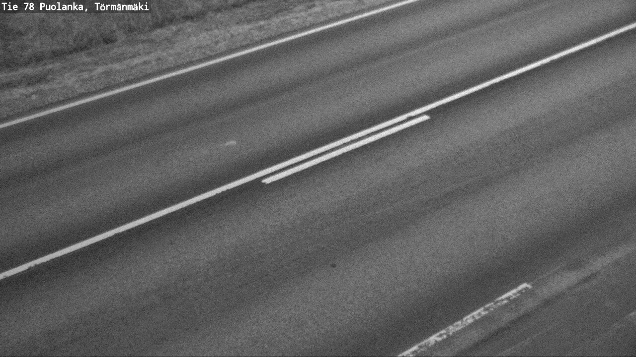Weather Camera Image Road 78 Puolanka, Törmänmäki, Puolanka, Kainuu