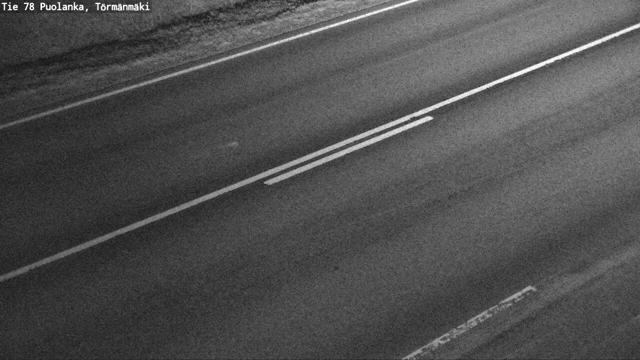 Weather Camera Image Road 78 Puolanka, Törmänmäki, Puolanka, Kainuu