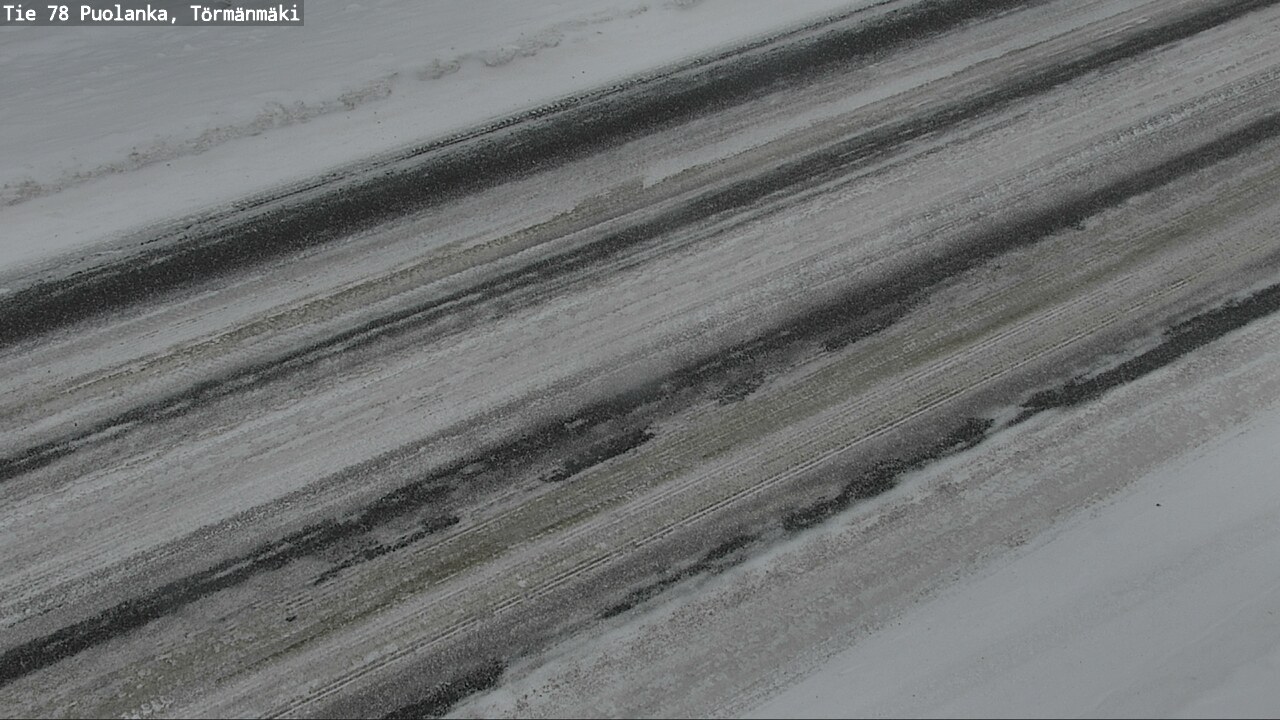 Weather Camera Image Väg 78 Puolango, Törmänmaki, Puolanka, Kainuu