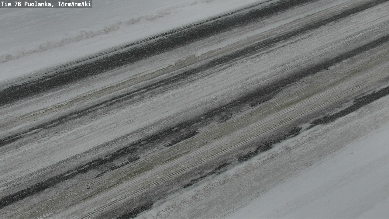 Weather Camera Image Väg 78 Puolango, Törmänmaki, Puolanka, Kainuu