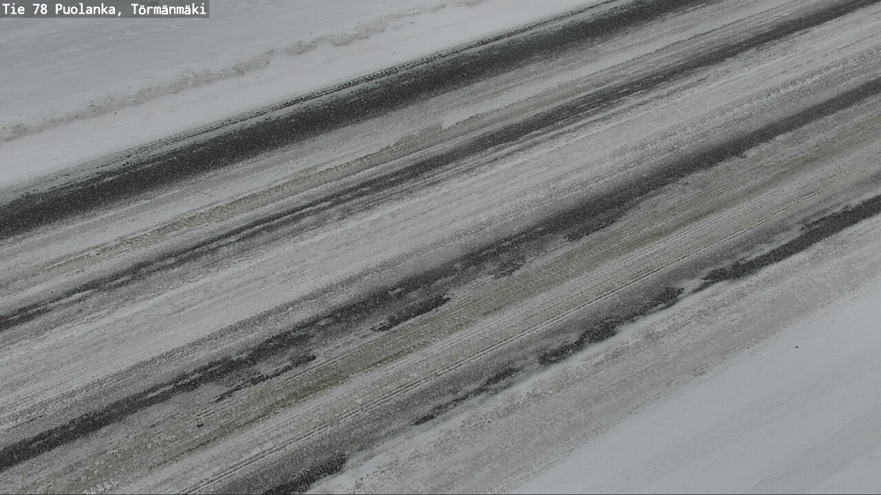 Weather Camera Image Väg 78 Puolango, Törmänmaki, Puolanka, Kainuu