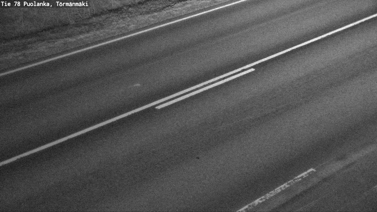 Weather Camera Image Road 78 Puolanka, Törmänmäki, Puolanka, Kainuu