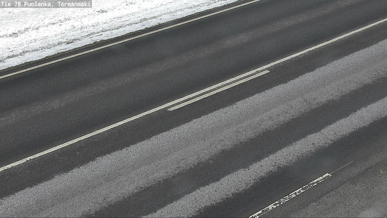 Weather Camera Image Road 78 Puolanka, Törmänmäki, Puolanka, Kainuu