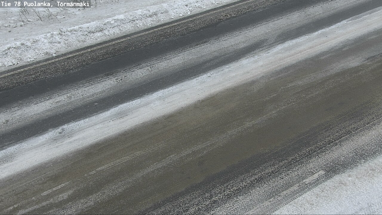 Weather Camera Image Road 78 Puolanka, Törmänmäki, Puolanka, Kainuu