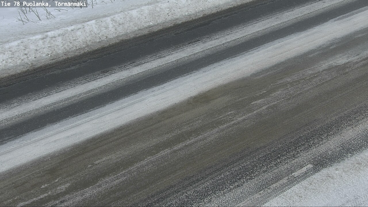 Weather Camera Image Road 78 Puolanka, Törmänmäki, Puolanka, Kainuu