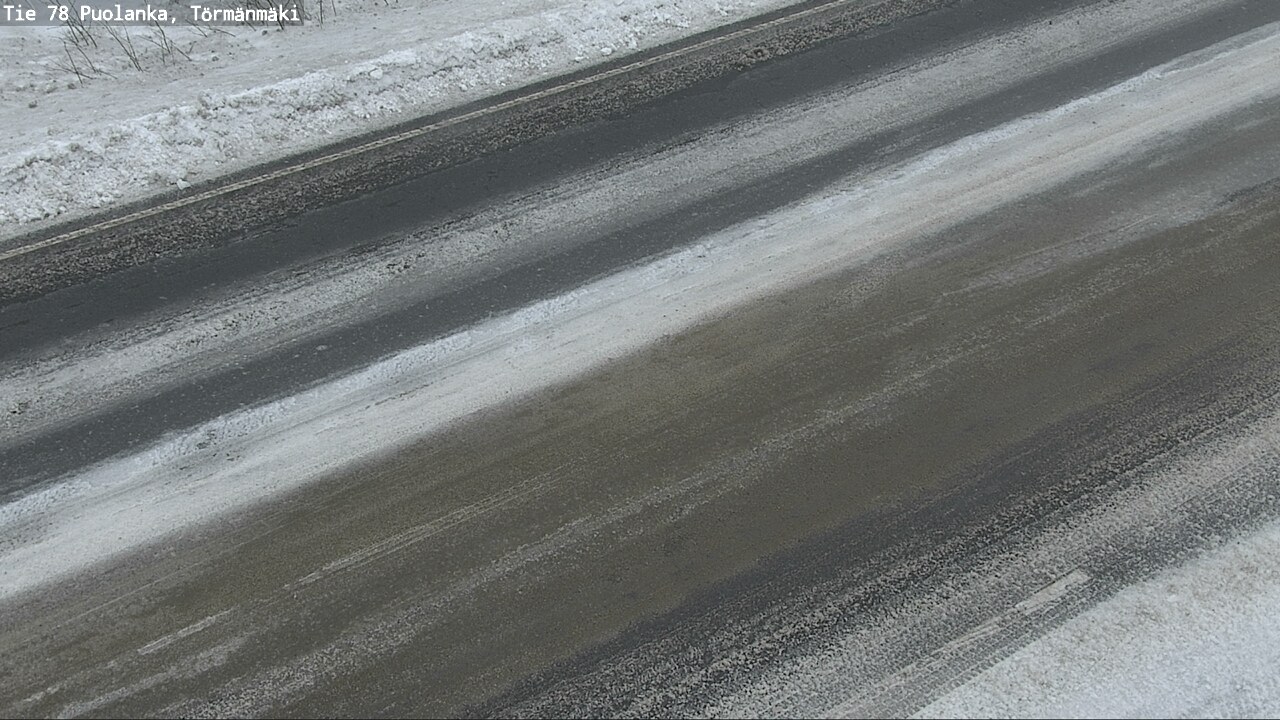 Weather Camera Image Road 78 Puolanka, Törmänmäki, Puolanka, Kainuu