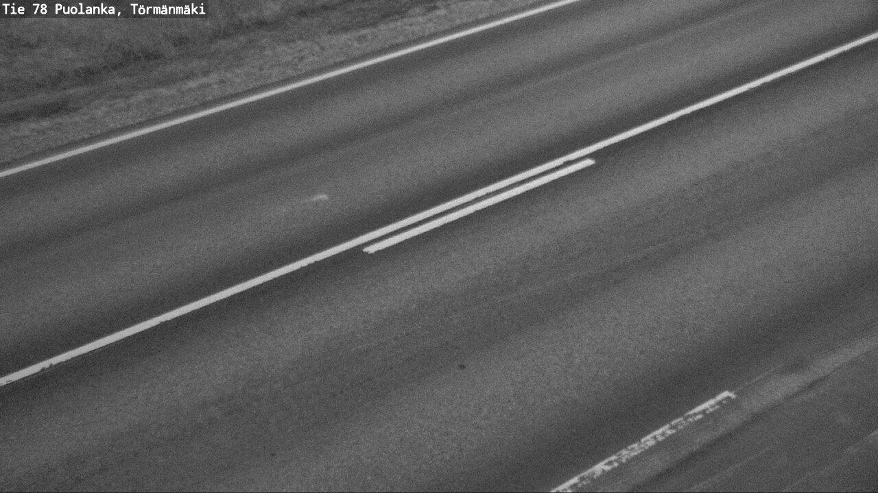 Weather Camera Image Väg 78 Puolango, Törmänmaki, Puolanka, Kainuu