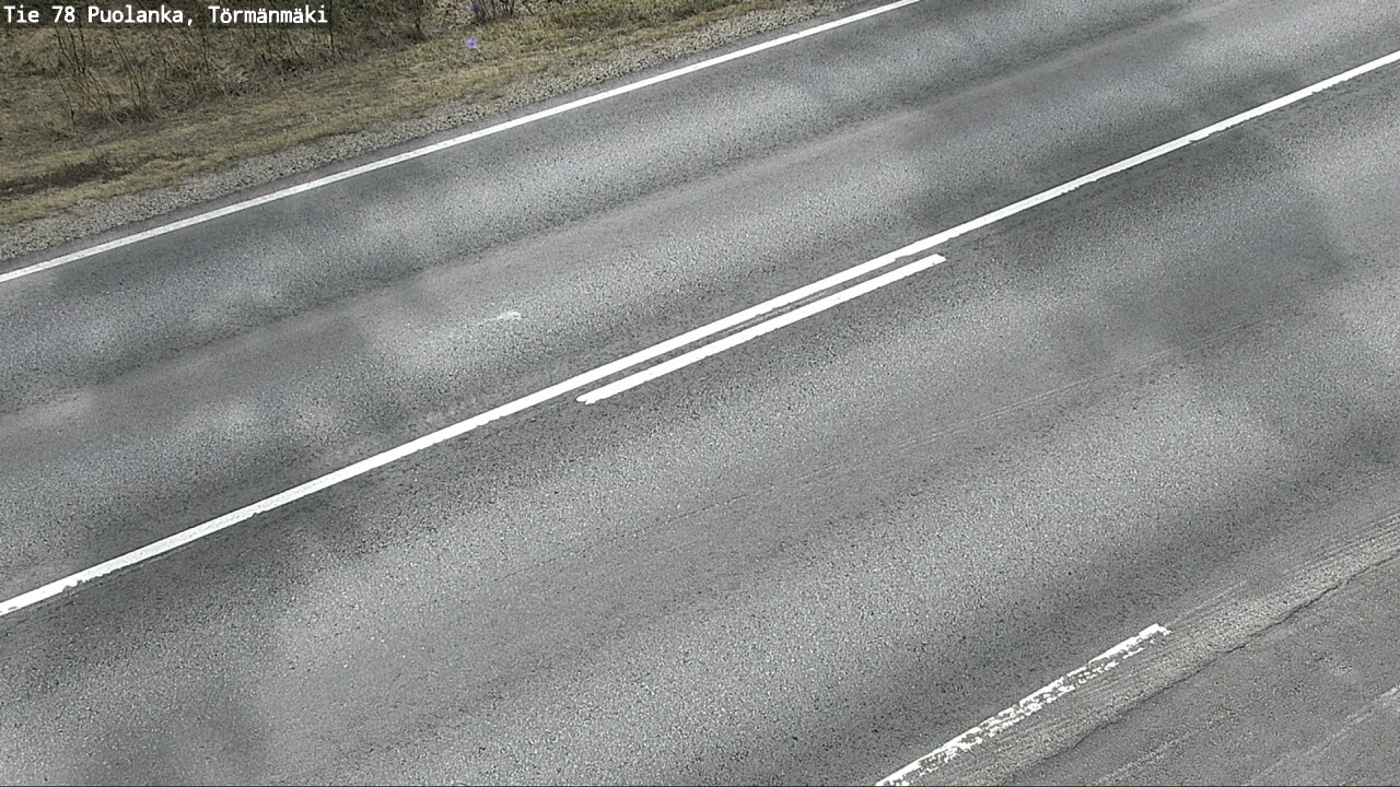 Weather Camera Image Väg 78 Puolango, Törmänmaki, Puolanka, Kainuu