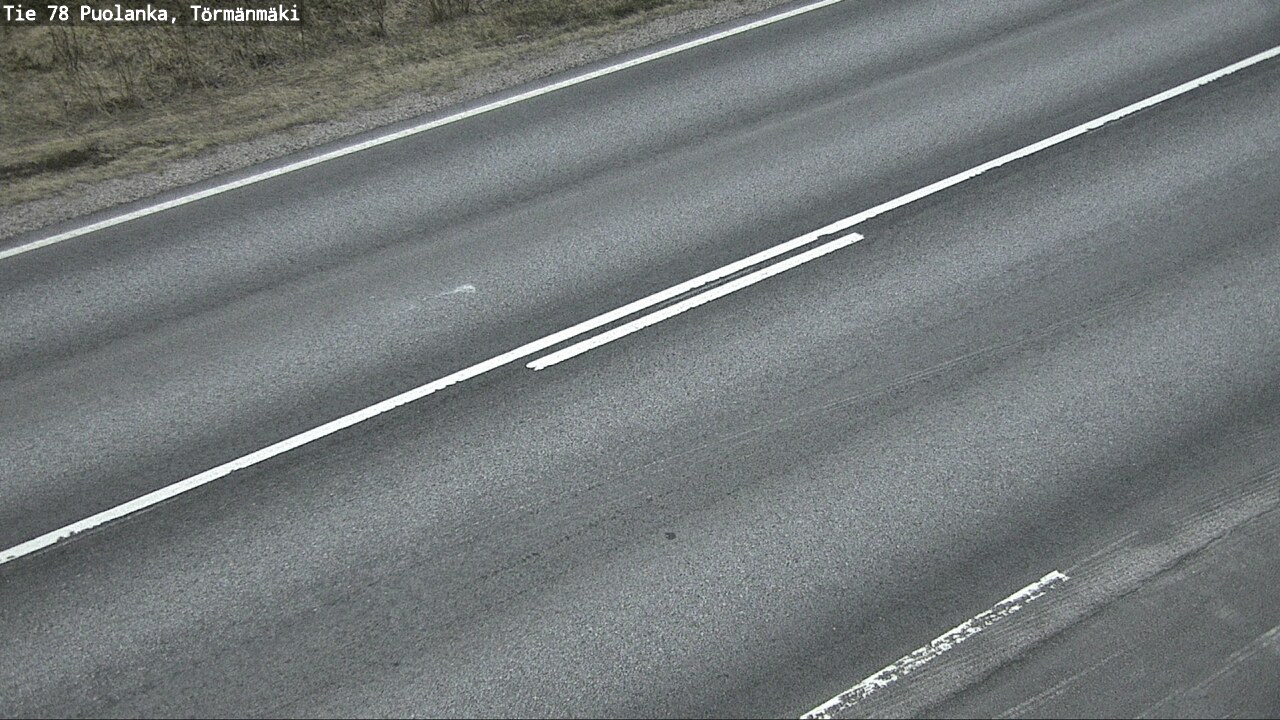 Weather Camera Image Road 78 Puolanka, Törmänmäki, Puolanka, Kainuu