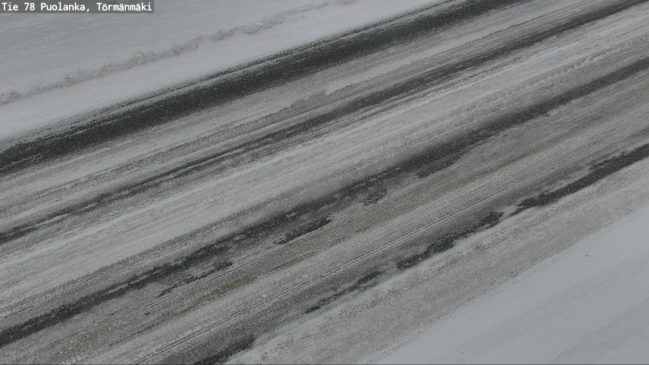 Weather Camera Image Väg 78 Puolango, Törmänmaki, Puolanka, Kainuu