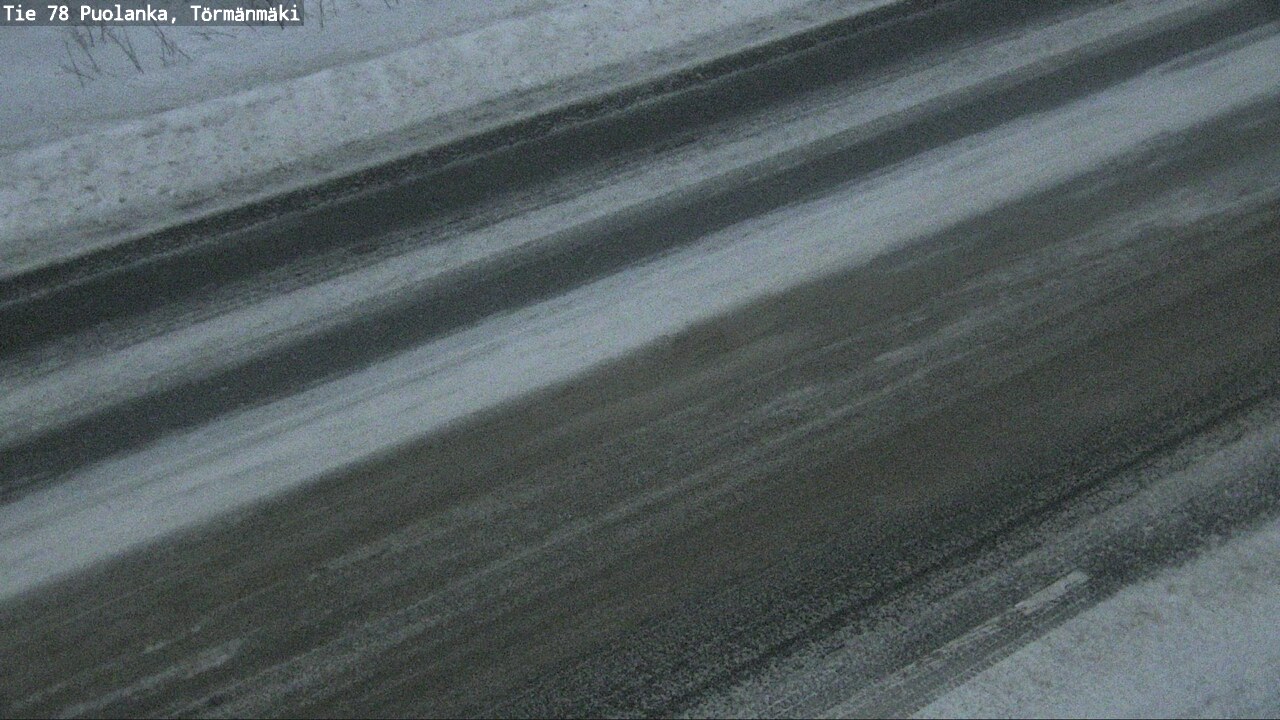 Weather Camera Image Road 78 Puolanka, Törmänmäki, Puolanka, Kainuu