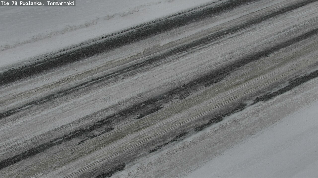 Weather Camera Image Väg 78 Puolango, Törmänmaki, Puolanka, Kainuu