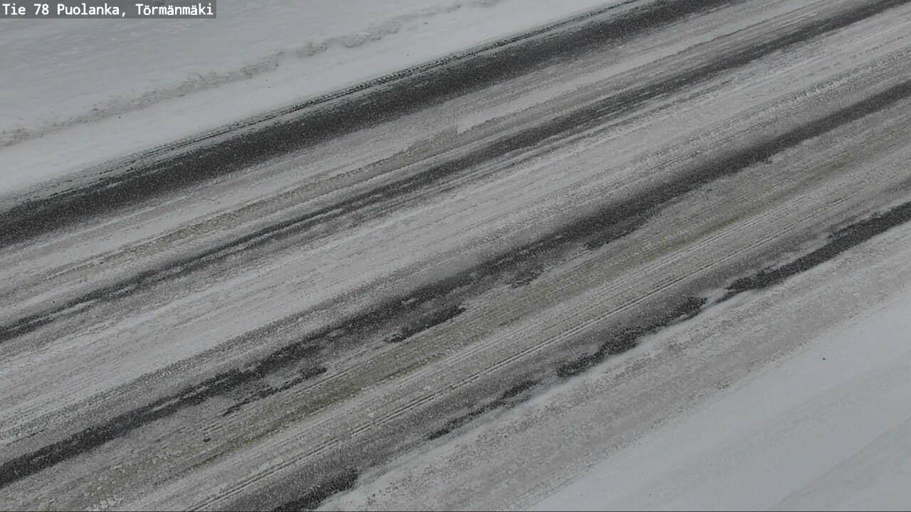 Weather Camera Image Väg 78 Puolango, Törmänmaki, Puolanka, Kainuu