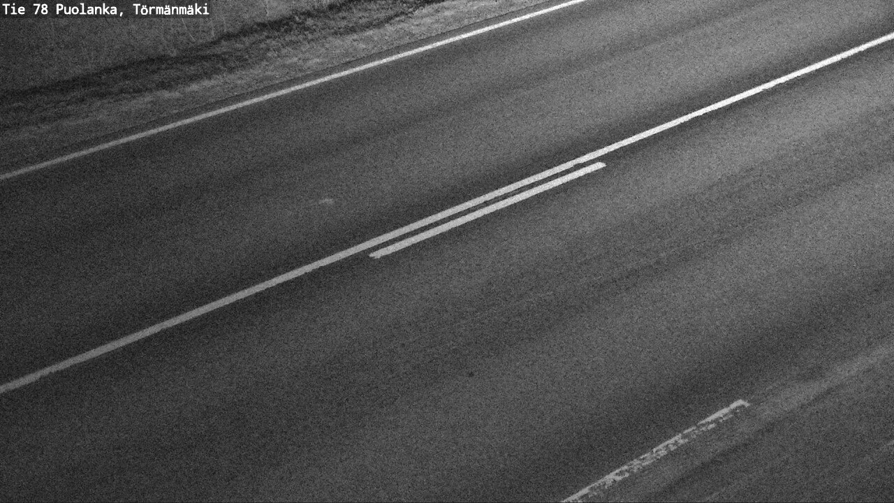 Weather Camera Image Road 78 Puolanka, Törmänmäki, Puolanka, Kainuu