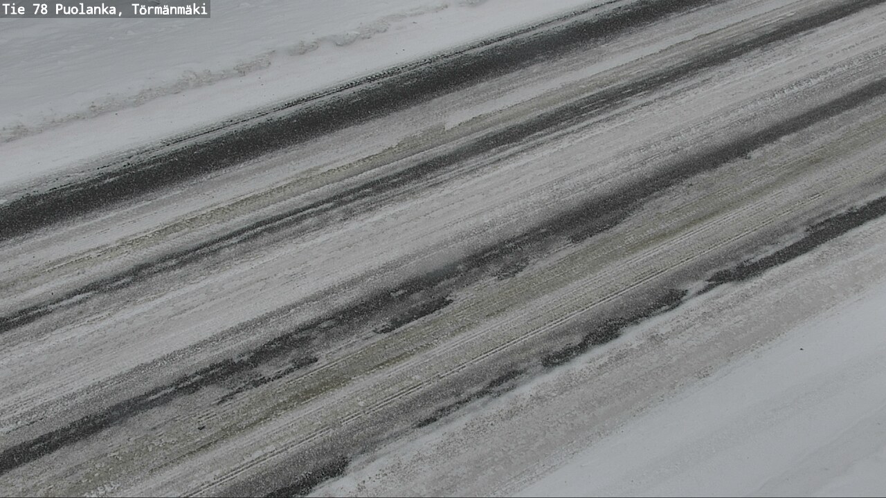 Weather Camera Image Väg 78 Puolango, Törmänmaki, Puolanka, Kainuu