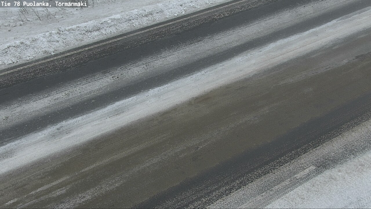 Weather Camera Image Road 78 Puolanka, Törmänmäki, Puolanka, Kainuu