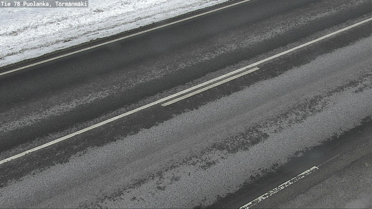 Weather Camera Image Road 78 Puolanka, Törmänmäki, Puolanka, Kainuu
