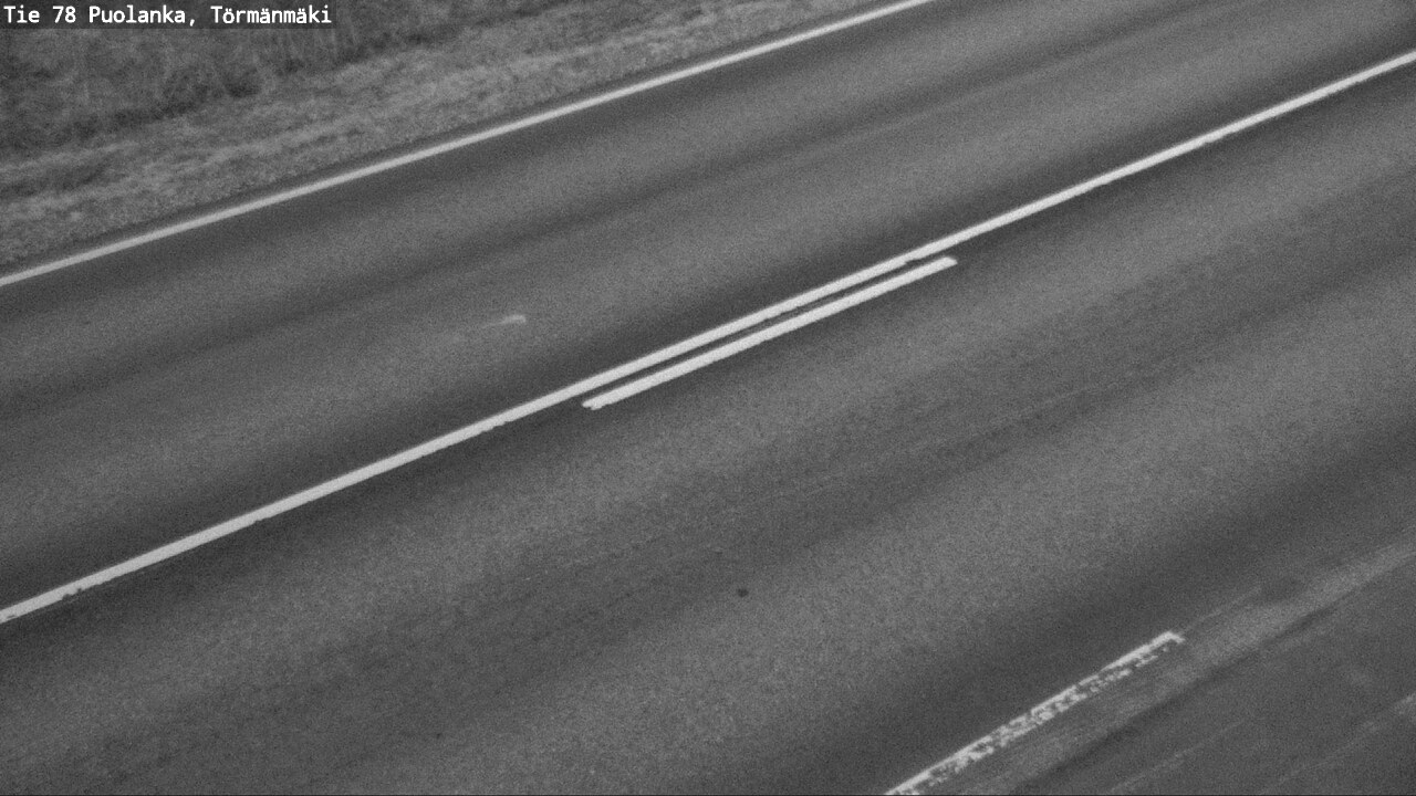 Weather Camera Image Road 78 Puolanka, Törmänmäki, Puolanka, Kainuu