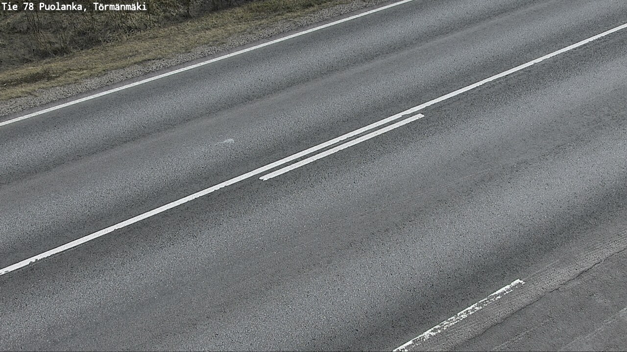 Weather Camera Image Väg 78 Puolango, Törmänmaki, Puolanka, Kainuu