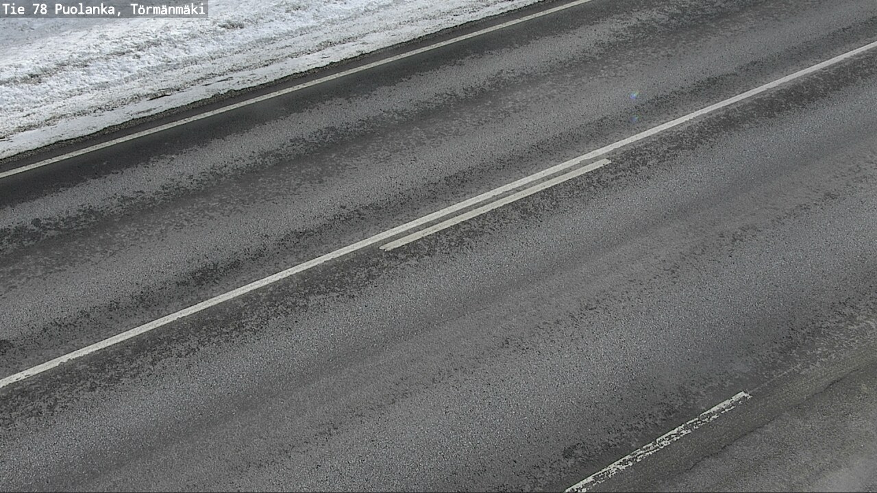 Weather Camera Image Road 78 Puolanka, Törmänmäki, Puolanka, Kainuu