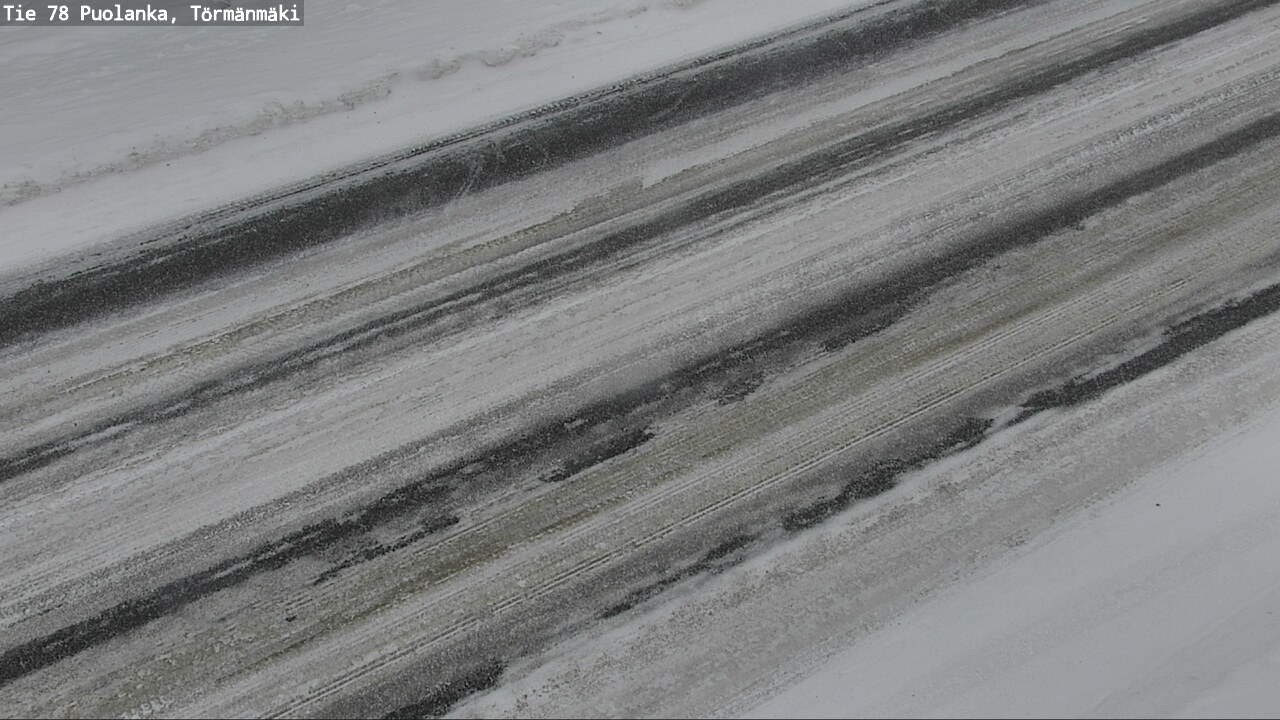 Weather Camera Image Väg 78 Puolango, Törmänmaki, Puolanka, Kainuu