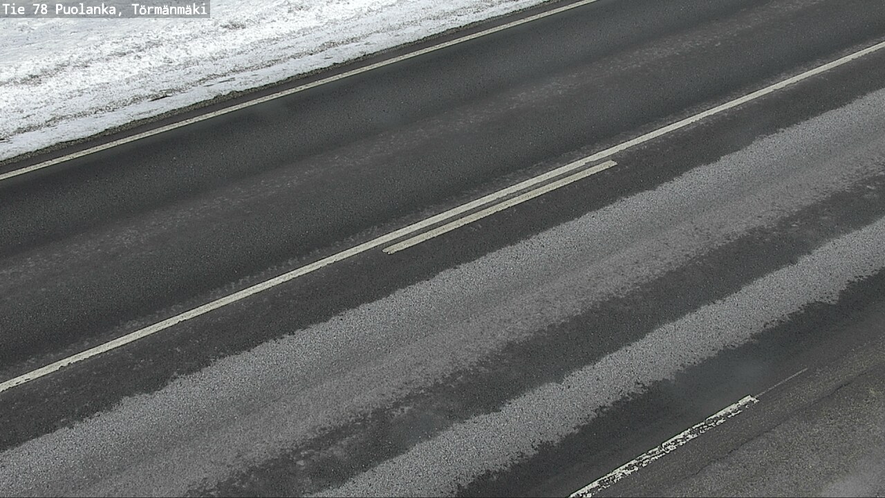 Weather Camera Image Road 78 Puolanka, Törmänmäki, Puolanka, Kainuu