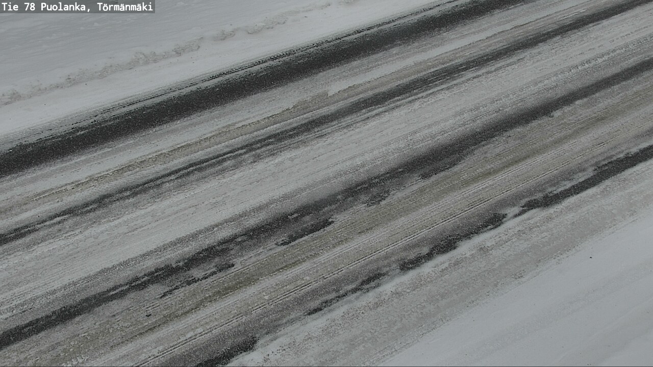 Weather Camera Image Väg 78 Puolango, Törmänmaki, Puolanka, Kainuu