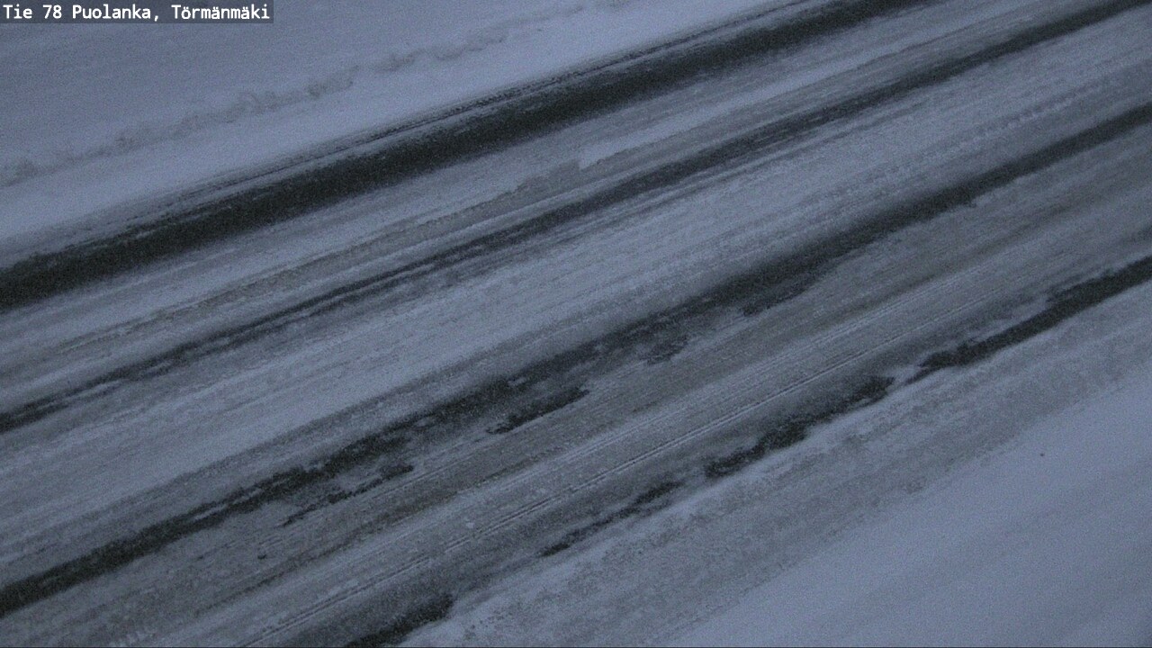 Weather Camera Image Väg 78 Puolango, Törmänmaki, Puolanka, Kainuu