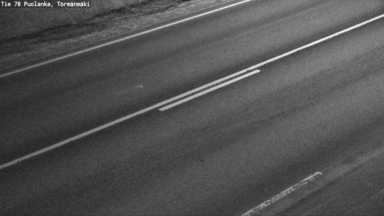 Weather Camera Image Road 78 Puolanka, Törmänmäki, Puolanka, Kainuu