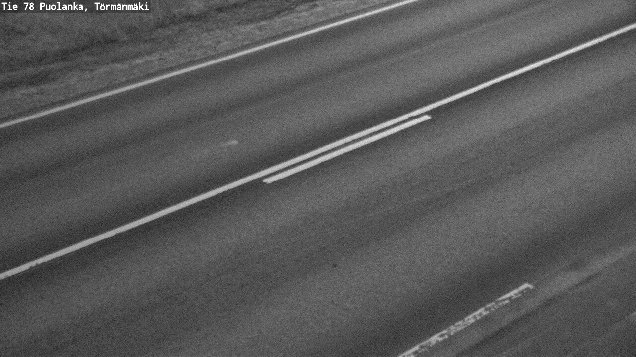 Weather Camera Image Road 78 Puolanka, Törmänmäki, Puolanka, Kainuu