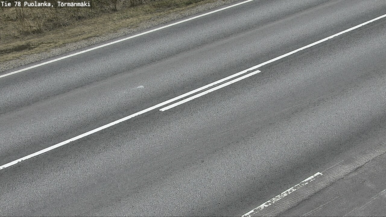 Weather Camera Image Väg 78 Puolango, Törmänmaki, Puolanka, Kainuu