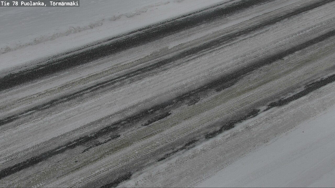 Weather Camera Image Väg 78 Puolango, Törmänmaki, Puolanka, Kainuu