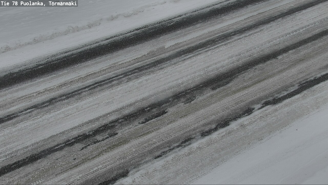 Weather Camera Image Väg 78 Puolango, Törmänmaki, Puolanka, Kainuu