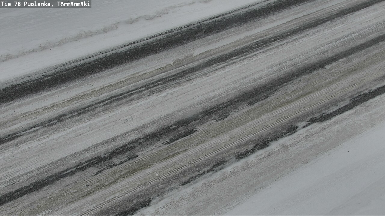 Weather Camera Image Väg 78 Puolango, Törmänmaki, Puolanka, Kainuu