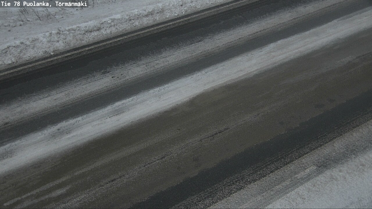 Weather Camera Image Road 78 Puolanka, Törmänmäki, Puolanka, Kainuu
